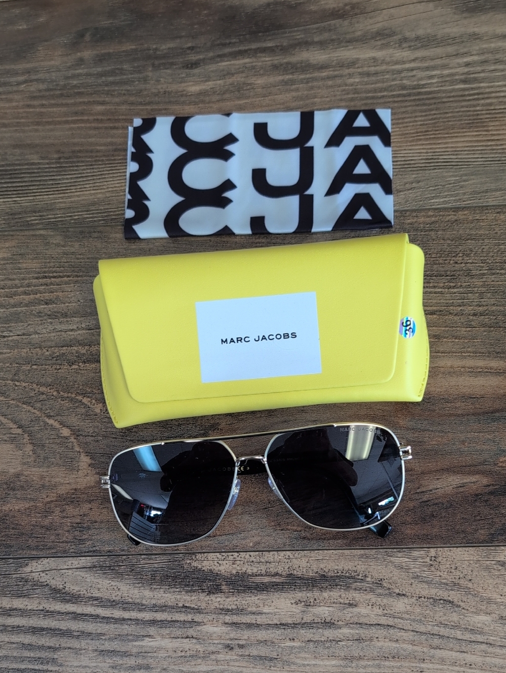 Marc Jacobs Marc 633/S RHL90 Men's Aviator Sunglasses with Case/Cloth       M462
